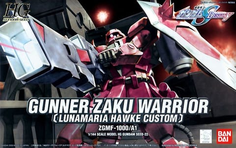 ⁨HG 1/144 GUNNER ZAKU WARRIOR (LUNAMARIA HAWKE C.)⁩ w sklepie Wasserman.eu