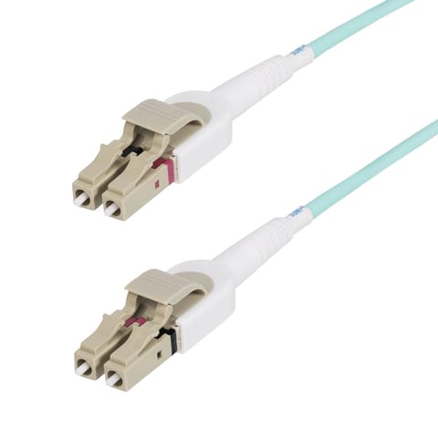 ⁨StarTech.com 450FBLCLC5SW kabel InfiniBand / światłowodowy 5 m LC LOMM Kolor Aqua⁩ w sklepie Wasserman.eu