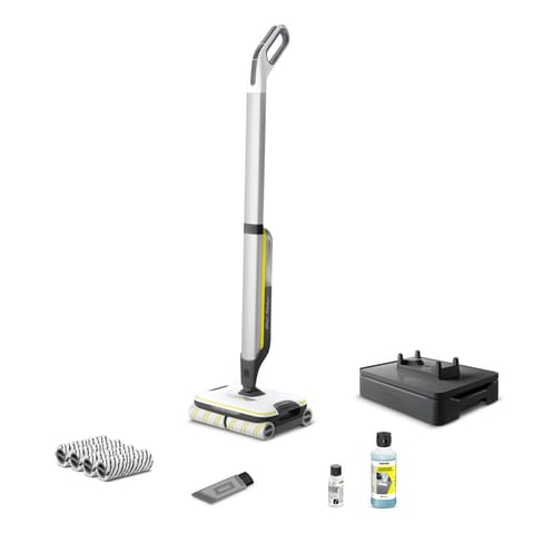 ⁨Karcher  Electric Mop FC 7 (1.055-709.0)   SIGNATURE LINE Black, White, Yellow 2.85 Ah⁩ at Wasserman.eu