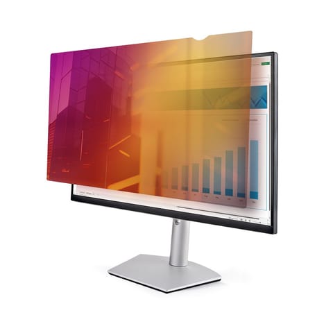 ⁨StarTech.com 24-inch 16:9 Gold Monitor Privacy Screen, Reversible Filter w/Enhanced Privacy, Glossy Computer Security Filter, Removable Screen Protector/Shield, +/- 30 Deg.⁩ at Wasserman.eu