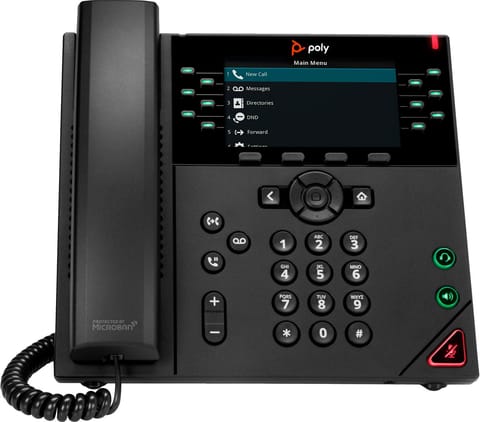 ⁨Poly VVX 450 12-Line IP Phone and PoE-enabled No localization⁩ w sklepie Wasserman.eu