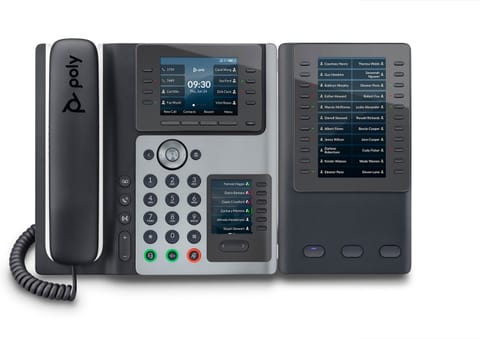 ⁨Poly Edge E450 IP Phone and PoE-enabled⁩ w sklepie Wasserman.eu