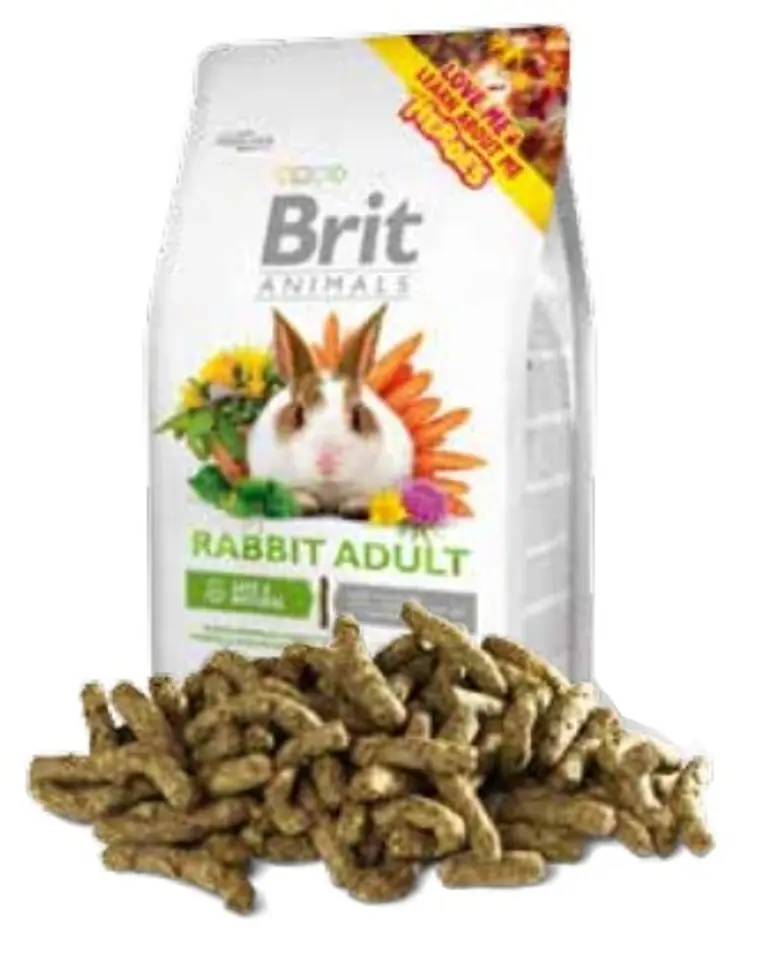 ⁨BRIT ANIMALS RABBIT ADULT COMPLETE 300 g⁩ at Wasserman.eu