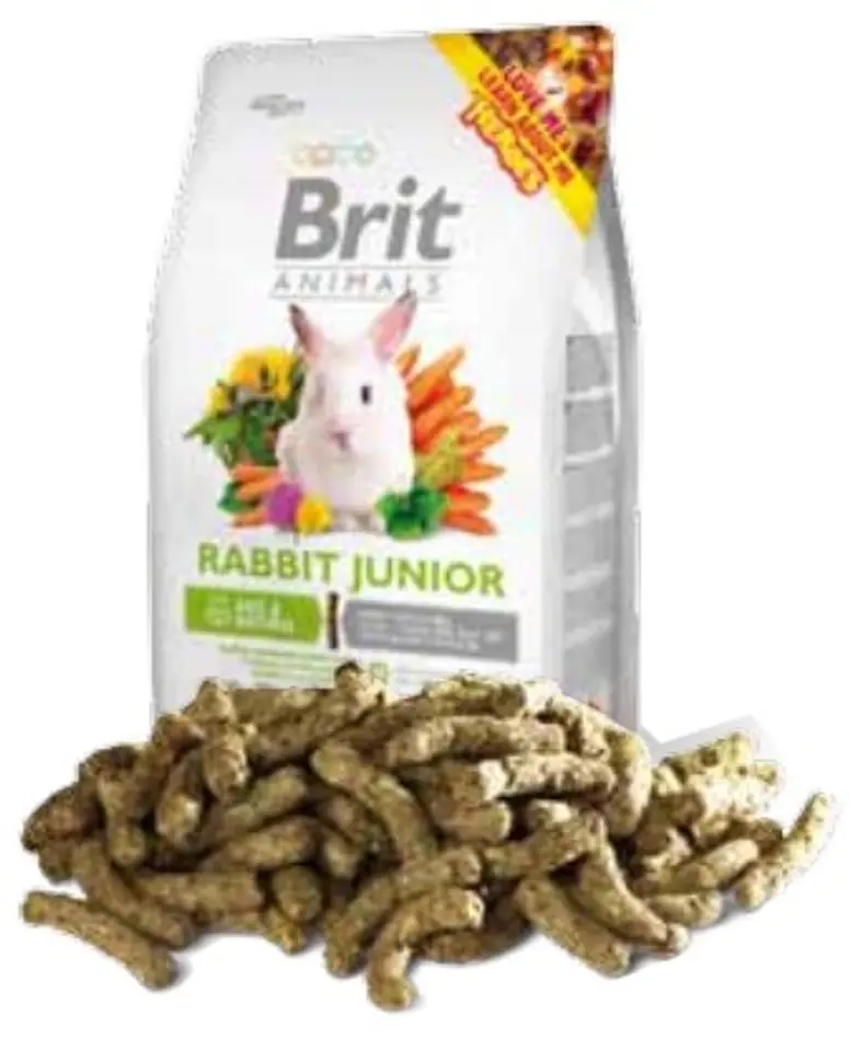 ⁨Brit Animals Rabbit Junior Complete 300g⁩ w sklepie Wasserman.eu