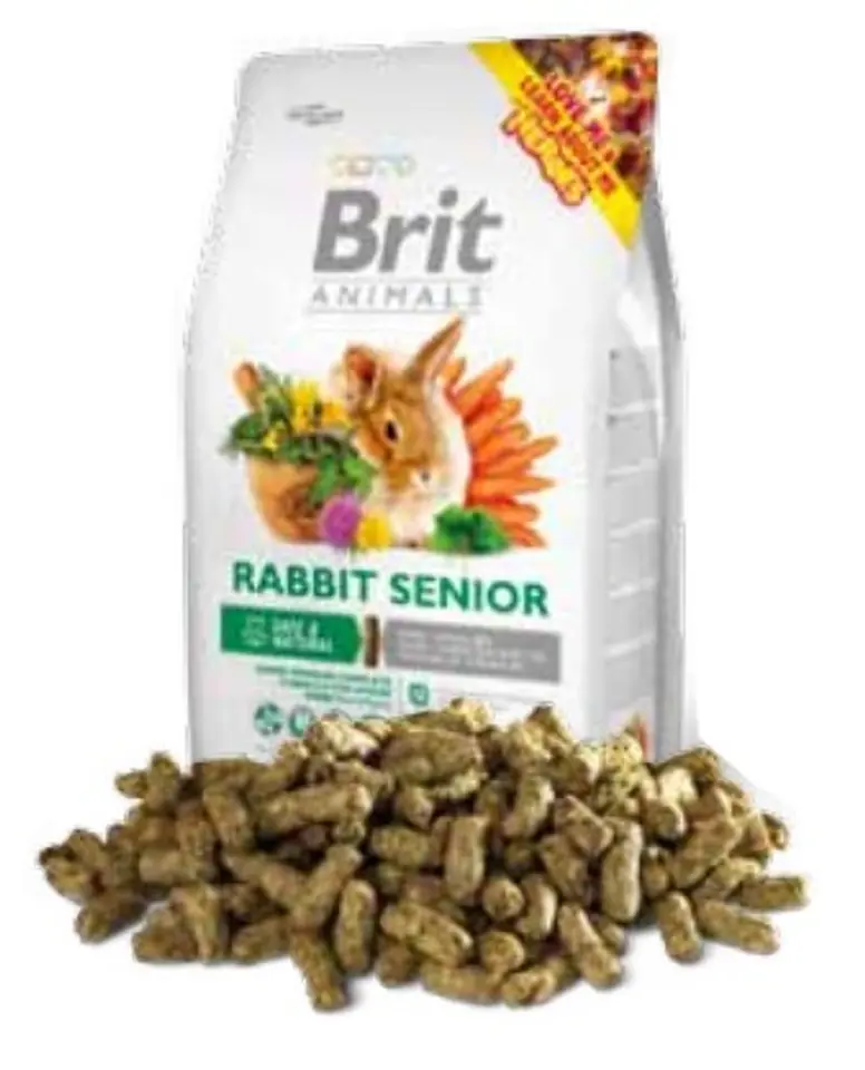 ⁨Brit Animals Rabbit Senior Complete 1,5kg⁩ w sklepie Wasserman.eu