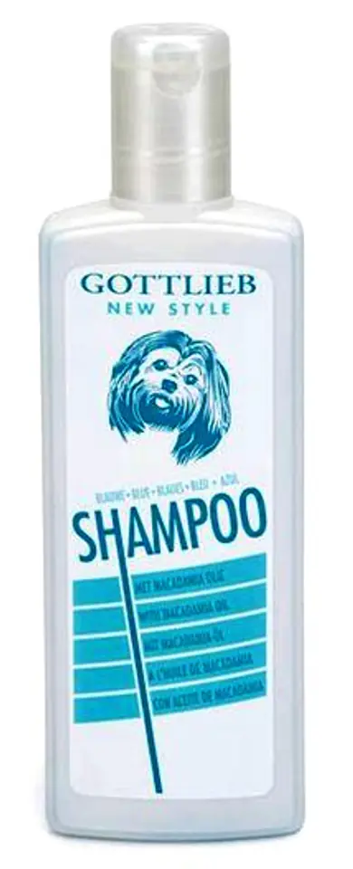 ⁨Gottlieb Shampoo Poodle Blue 300ml⁩ at Wasserman.eu