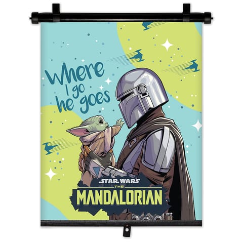 ⁨ROLETA PRZECIWSŁONECZNA 1SZT 36*45CM MANDALORIAN⁩ w sklepie Wasserman.eu