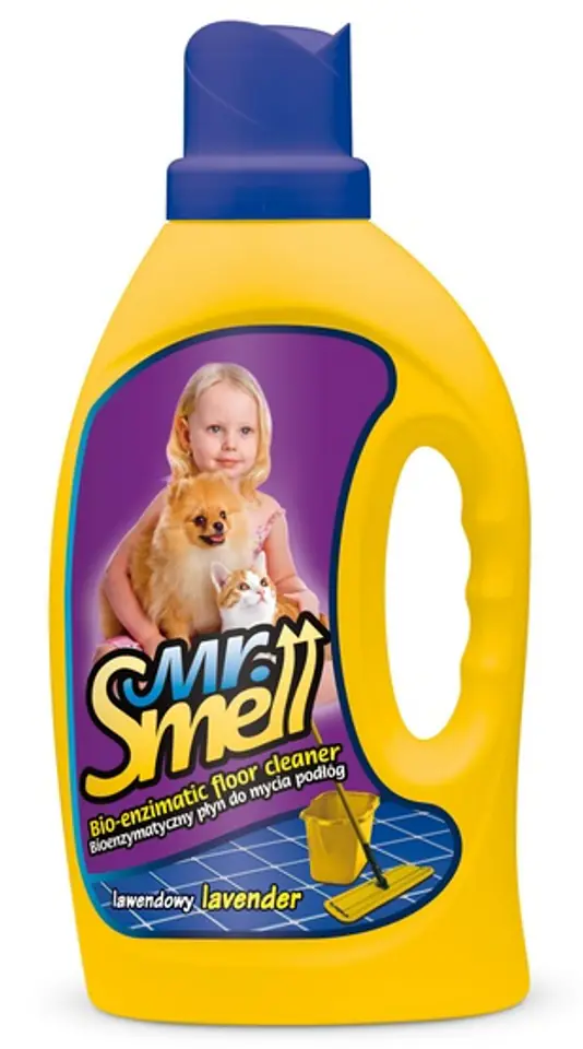 ⁨MR. SMELL - floor cleaner with lavender scent - 1l⁩ at Wasserman.eu