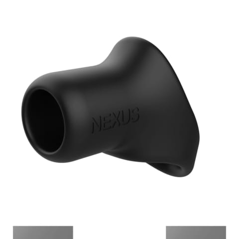 ⁨Nexus Rise silikonowy pierścień podwojny czarny - elastyczny uchwyt⁩ w sklepie Wasserman.eu