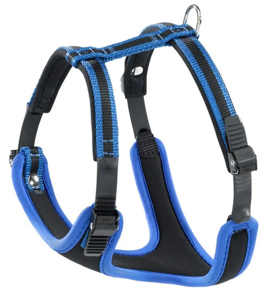 ⁨Ferplast Ergocomfort P Szelki S niebieski [75463939]⁩ w sklepie Wasserman.eu