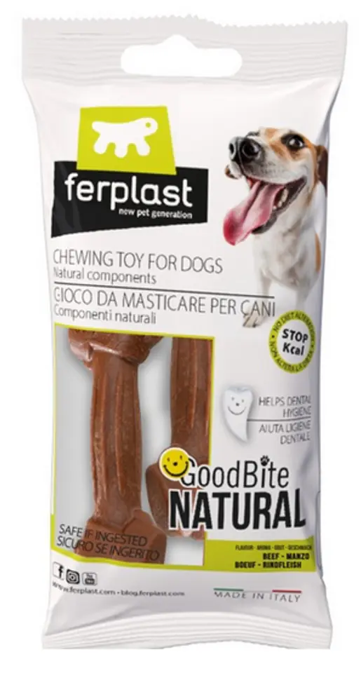 ⁨Ferplast GoodBite Natural SinglePack Wołowina 2szt XS 15g⁩ w sklepie Wasserman.eu