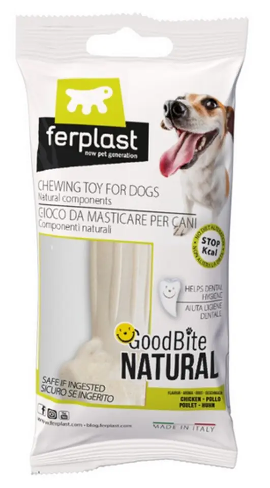 ⁨Ferplast GoodBite Natural SinglePack Kurczak 1szt M 70g⁩ w sklepie Wasserman.eu