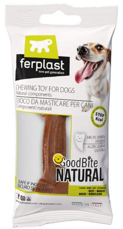 ⁨Ferplast GoodBite Natural SinglePack Wołowina 1szt S 40g⁩ w sklepie Wasserman.eu