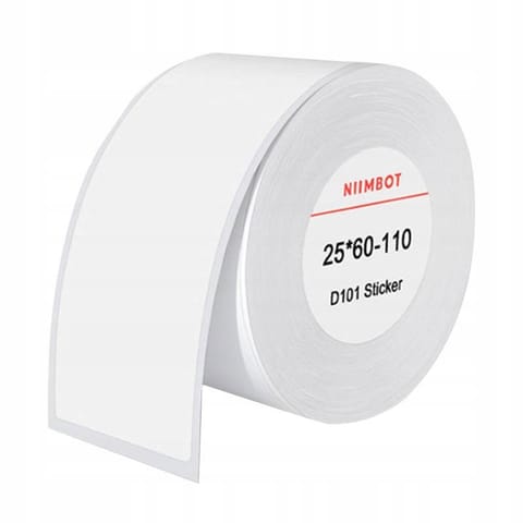 ⁨Niimbot thermal labels T25*60-110 White⁩ at Wasserman.eu