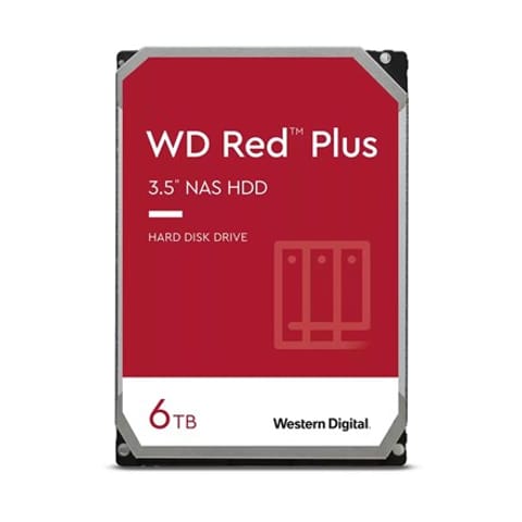 ⁨Western Digital | Dysk twardy NAS | WD60EFPX | 5400 obr./min | 6000 GB | 256 MB⁩ w sklepie Wasserman.eu