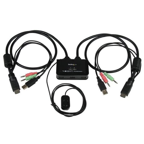 ⁨2 PORT HDMI CABLE KVM SWITCH/IN⁩ w sklepie Wasserman.eu
