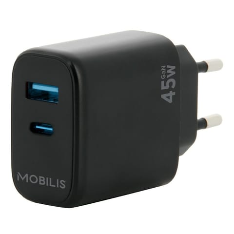 ⁨Mobilis 001363 mobile device charger Universal Black AC Auto⁩ at Wasserman.eu