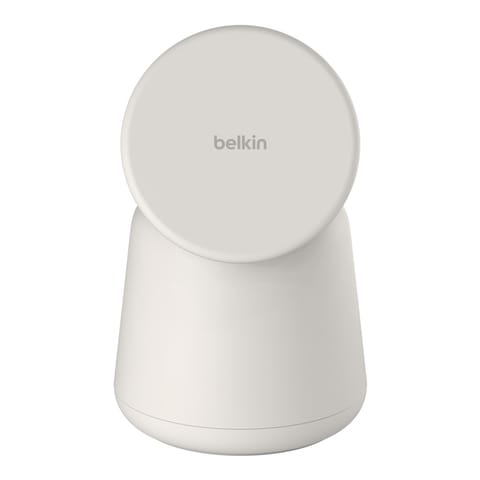 ⁨Ładowarka bezprzewodowa Belkin BoostCharge Pro 2-in-1 Wireless Charging Dock with MagSafe iPhone/Apple Watch 15W Sand⁩ w sklepie Wasserman.eu