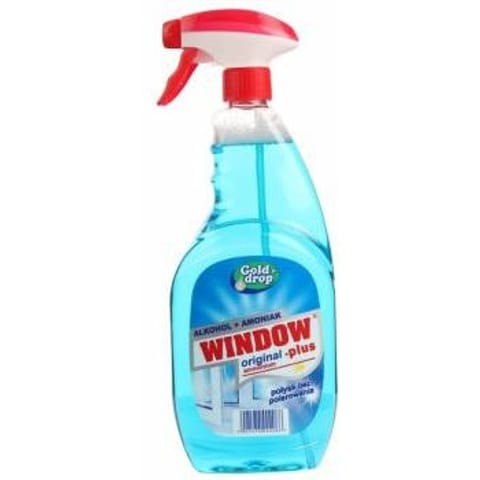 PŁYN DO SZYB GOLD DROP 500ml WINDOW PLUS AMONIAK w sklepie Wasserman.eu
