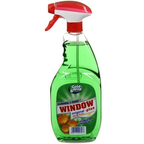 ⁨PŁYN DO SZYB GOLD DROP 500ml WINDOW PLUS ZIELONY⁩ w sklepie Wasserman.eu