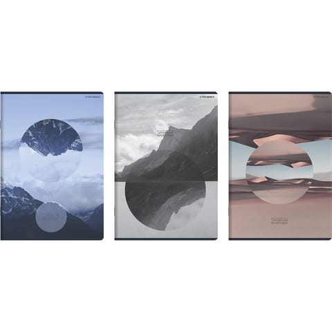 ⁨Zeszyt A4 60k kratka margines UNNATURAL LANDSCAPE 400181616 TOP 2000⁩ w sklepie Wasserman.eu