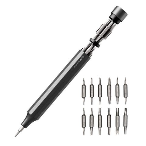 ⁨Precision screwdriver HOTO QWLSD004, 24 pieces (black)⁩ at Wasserman.eu