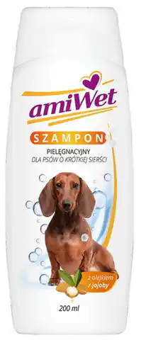 ⁨Amiwet Shampoo for dogs with short hair 200ml⁩ at Wasserman.eu