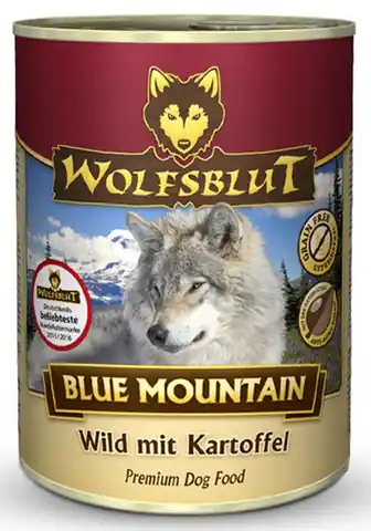 ⁨Wolfsblut Dog Blue Mountain puszka 395g⁩ w sklepie Wasserman.eu