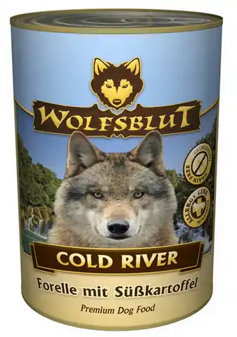 ⁨Wolfsblut Dog Cold River puszka 395g⁩ w sklepie Wasserman.eu