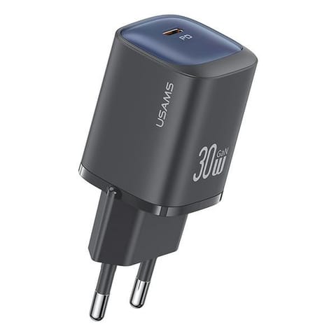⁨Charging 30W GaN USB-C Fast Charging black⁩ at Wasserman.eu