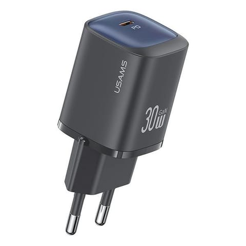 ⁨USAMS Ład. siec. CC251 30W GaN USB-C Fast Charging HC Series czarny/black CC251TC01⁩ w sklepie Wasserman.eu