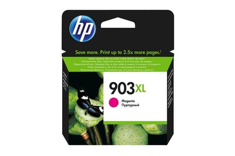 ⁨HP Original Ink/Ink T6M07AE, HP 903XL, magenta, 825s, 9.5ml, high capacity, HP Officejet 6962,Pro 6960,6961,6963,6964,6965,69⁩ at Wasserman.eu