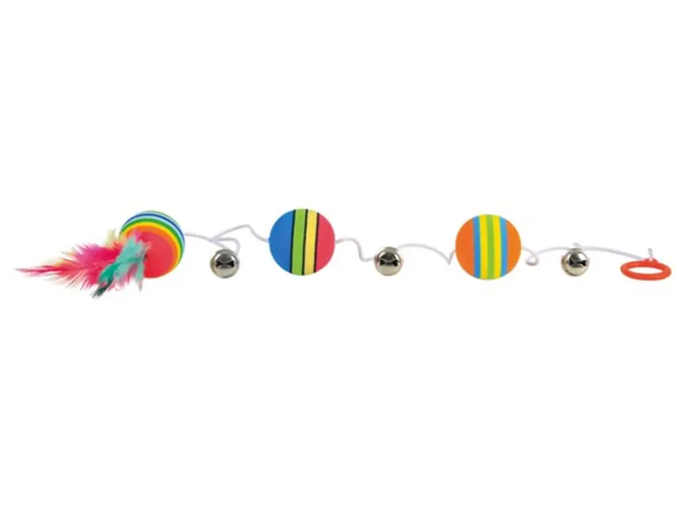 ⁨TRIXIE RAINBOW BALLS ON A FEATHER ERASER 3 [TX-4133]⁩ at Wasserman.eu