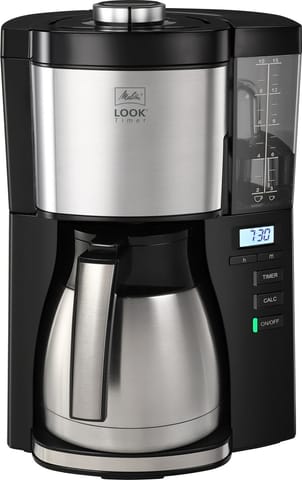 ⁨Ekspres przelewowy Melitta LOOK V THERM TIMER BLACK⁩ w sklepie Wasserman.eu