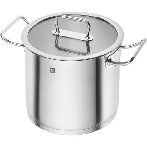⁨Garnek wysoki do zupy z pokrywką Zwilling Pro - 8.1 ltr⁩ w sklepie Wasserman.eu
