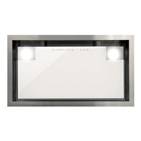 ⁨CATA Hood GC DUAL A 45 XGWH Canopy, Energy efficiency class A, Width 45 cm, 820 m3/h, Touch control, LED, White glass⁩ at Wasserman.eu