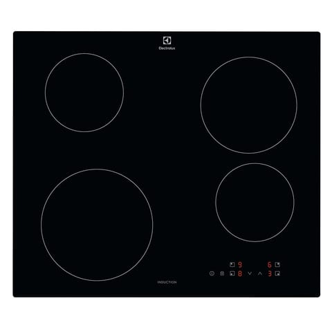 ⁨Electrolux Serie 300 949492519 LIB60420CK Black Built-in 59 cm Zone induction hob 4 zone(s)⁩ at Wasserman.eu