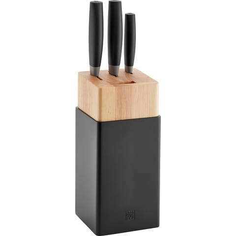 ⁨Set of 3 knives in a Zwilling Now S block⁩ at Wasserman.eu