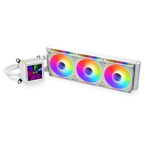 Lian Li GALAHAD II LCD SL-INF Processor Liquid cooling kit 36 cm White 1 pc(s) at Wasserman.eu