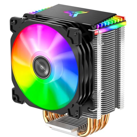 ⁨Jonsbo CR-1400 CPU Cooler, ARGB - 92mm, black⁩ at Wasserman.eu