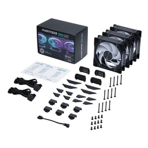 Wentylator PWM Phanteks D30 120mm, DRGB w sklepie Wasserman.eu