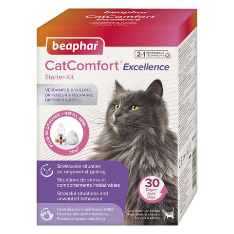 ⁨Beaphar CatComfort Excellence Calming Diffuser - diffuser with pheromones for cats - 48 ml⁩ at Wasserman.eu