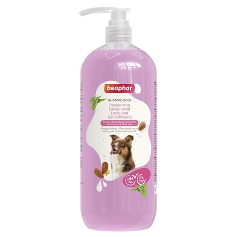 ⁨BEAPHAR Shampoo Long Coat - szapmon dla długowłosych psów - 1L⁩ w sklepie Wasserman.eu