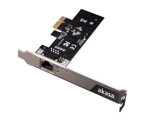 ⁨Karta sieciowa Akasa PCIe, 2,5 GB⁩ w sklepie Wasserman.eu