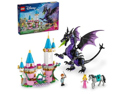 ⁨Blocks LEGO DISNEY 43240 Maleficent's Dragon Form and Aurora's Castle⁩ at Wasserman.eu