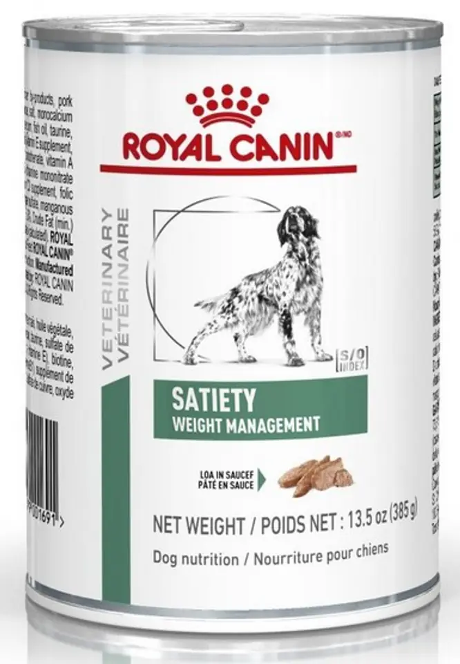 ⁨Royal Canin Veterinary Diet Canine Satiety Weight Management puszka 410g⁩ w sklepie Wasserman.eu