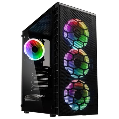 ⁨Kolink Observatory Lite Mesh RGB Mid Tower - black⁩ at Wasserman.eu