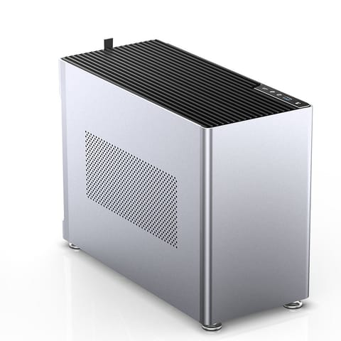 ⁨Jonsplus i100 Pro Mini-ITX Case - silver⁩ at Wasserman.eu