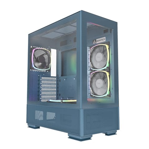 ⁨Montech SKY TWO, Midi-Tower - blue⁩ at Wasserman.eu