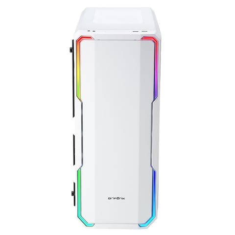 ⁨BitFenix Enso RGB Mid Tower, Tempered Glass - White⁩ at Wasserman.eu